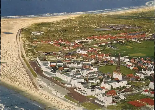 Borkum Nordseebad Borkum Fliegeraufnahme  * / Borkum /Leer LKR