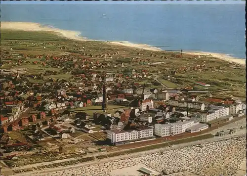 Borkum Nordseebad Borkum Fliegeraufnahme * / Borkum /Leer LKR