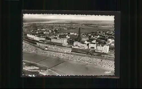 Borkum Nordseebad Borkum Fliegeraufnahme * / Borkum /Leer LKR