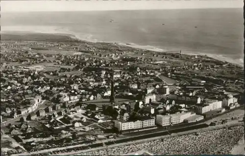 Borkum Nordseebad Borkum Fliegeraufnahme * / Borkum /Leer LKR