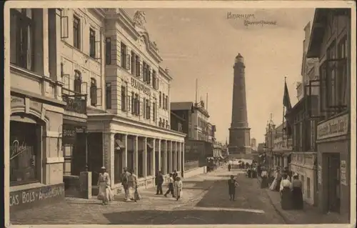 Borkum Nordseebad Borkum Strandstrasse Leuchtturm x / Borkum /Leer LKR