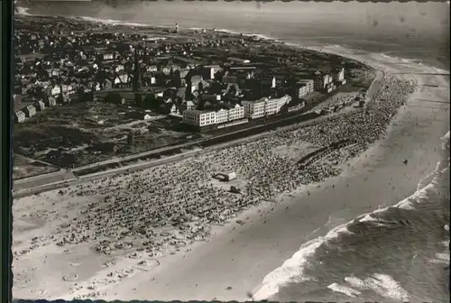 Borkum Nordseebad Borkum Fliegeraufnahme * / Borkum /Leer LKR