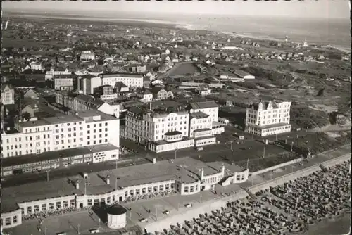 Borkum Nordseebad Borkum Fliegeraufnahme * / Borkum /Leer LKR