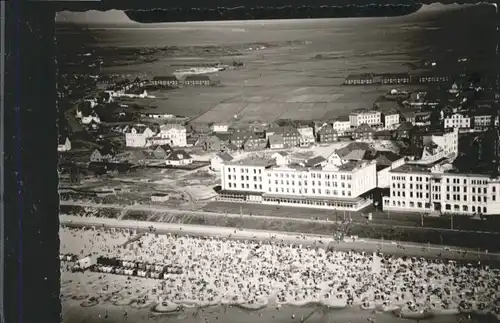 Borkum Nordseebad Borkum Fliegeraufnahme * / Borkum /Leer LKR