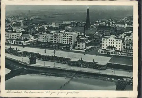 Borkum Nordseebad Borkum Fliegeraufnahme x / Borkum /Leer LKR