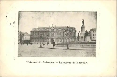 Lille Universite Statue Pasteur