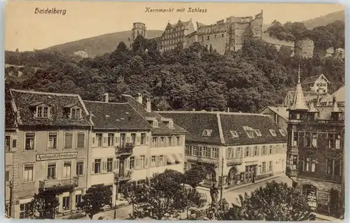 Heidelberg Kornmarkt Schloss *