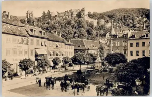 Heidelberg Schloss Kornmarkt *