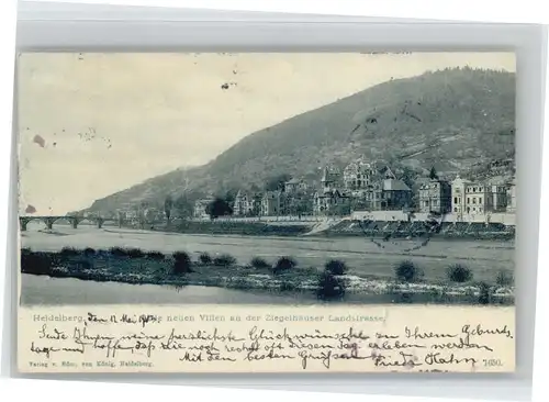 Heidelberg Villen Ziegelhaeuser Landstrasse x