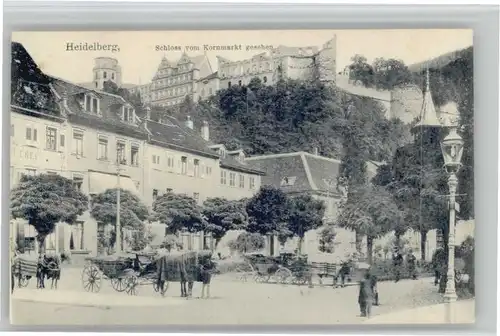 Heidelberg Schloss Kornmarkt *