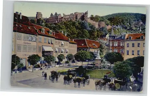 Heidelberg Schloss Kornmarkt *
