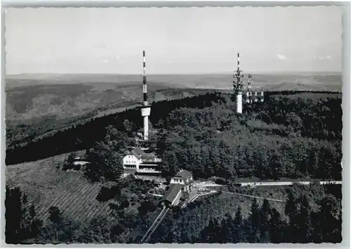 Heidelberg Fliegeraufnahme Berghotel Koenigstuhl Fernsehturm Bergbahnstation *