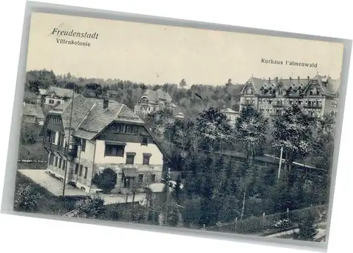 Freudenstadt Villenkolonie Kurhaus Palmenwald *