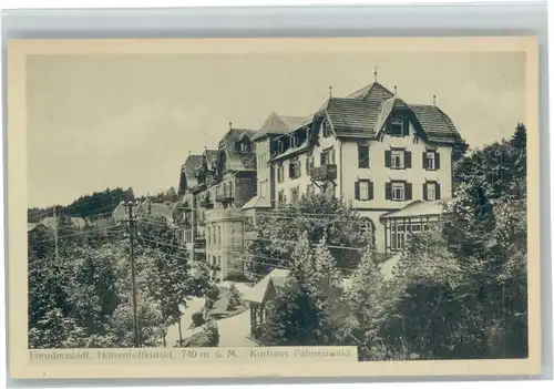 Freudenstadt Kurhaus Palmenwald *