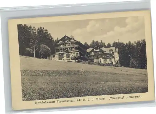 Freudenstadt Waldhotel Stokinger *