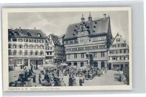 Tuebingen Rathaus Marktplatz *