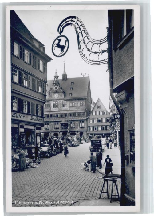 Tuebingen Rathaus x Nr. wu39197 oldthing Ansichtskarten