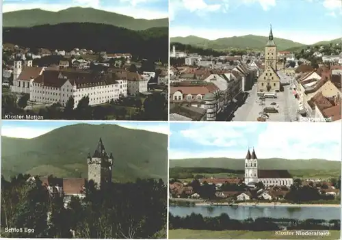 Deggendorf Donau Deggendorf Kloster Metten Schloss Egg Kloster Niederalteich x / Deggendorf /Deggendorf LKR