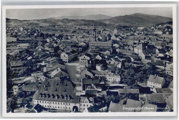 Deggendorf Donau Deggendorf Nach einem alten Stahlstich x / Deggendorf