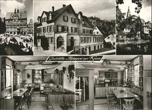 Tuebingen Gaststaette Metzgerei Krone *