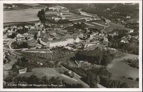 Deggendorf Donau Deggendorf Kloster Metten Fliegeraufnahme * / Deggendorf /Deggendorf LKR