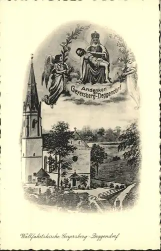 Deggendorf Donau Deggendorf Kirche Geyersberg * / Deggendorf /Deggendorf LKR