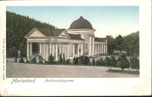 Marienbad Ferdinandsbrunnen *