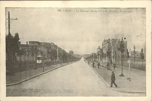 Lille Nourveau Boulevard Strassenbahn  x