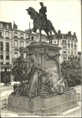 Lille Statue General Faidherbe x