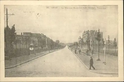 Lille Nourveau Boulevard Strassenbahn  x