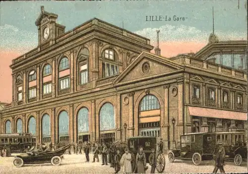 Lille Gare Bahnhof *