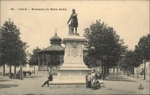 Lille Monument Maire Andre  x