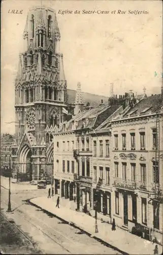 Lille Eglise Kirche Sacre-Coeur Rue Solferine x