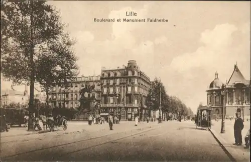 Lille Boulevard Monument Faidherbe  *