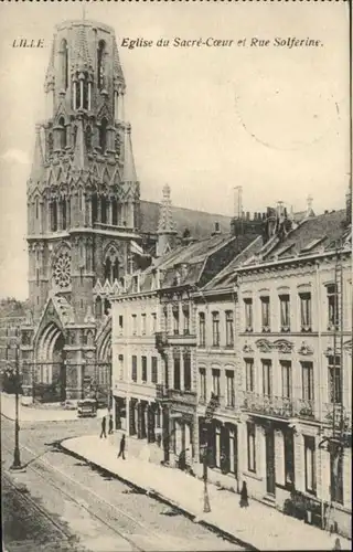 Lille Eglise Kirche Sacre-Coeur Rue Solferine x