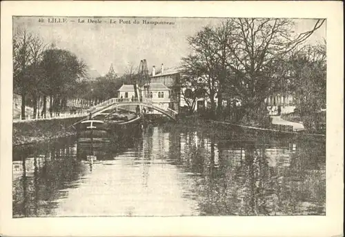 Lille Deule Pont Ramponneau *
