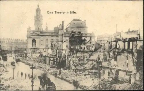 Lille Theater Zerstoerung *