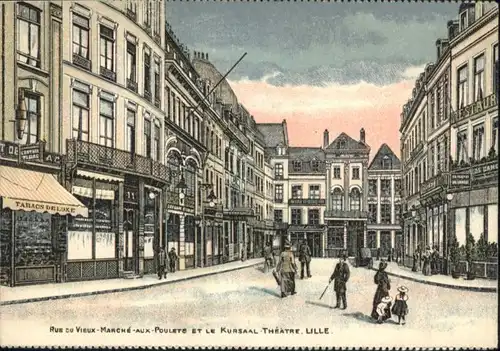 Lille Theatre Rue Vieux-Marche-aux-Poulets Kursaal *