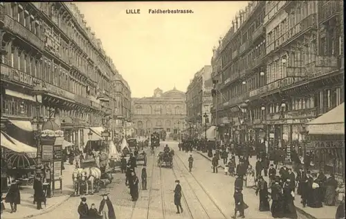 Lille Strassenbahn Faidherbestrasse *