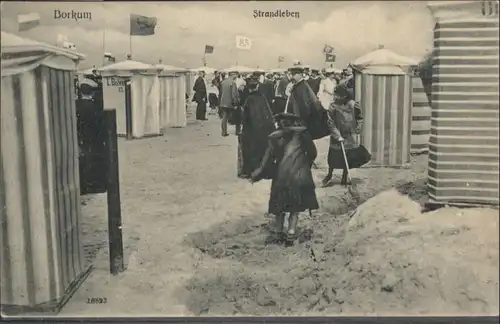 Borkum Nordseebad Borkum Strand x / Borkum /Leer LKR