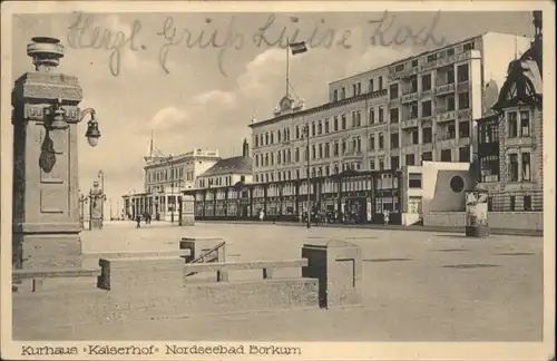 Borkum Nordseebad Borkum Kurhaus Kaiserhof x / Borkum /Leer LKR