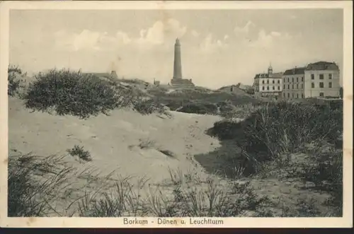 Borkum Nordseebad Borkum Duene Leuchtturm * / Borkum /Leer LKR