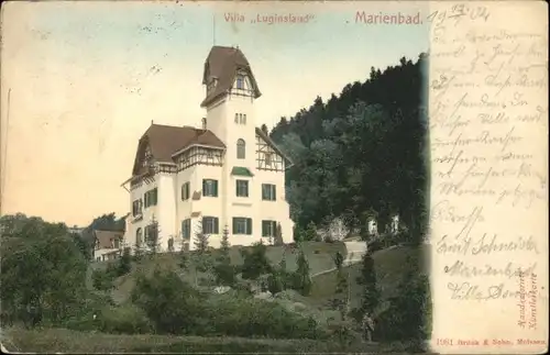 Marienbad Villa Luginsland x
