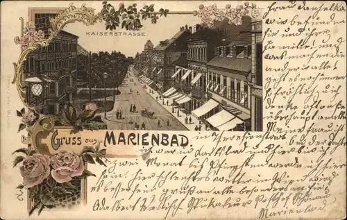 Marienbad Kaiserstrasse x
