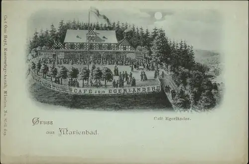 Marienbad Cafe Egerlaender *