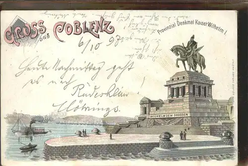 Koblenz Kaiser Wilhelm I Denkmal 