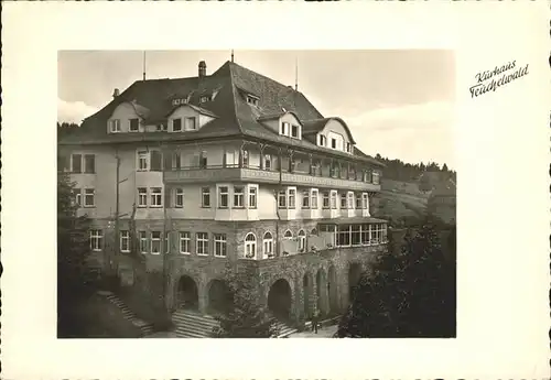 Freudenstadt Kurhaus Teuchelwald Kat. Freudenstadt