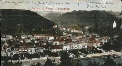 Bad Schandau Saechsische Schweiz Kat. Bad Schandau