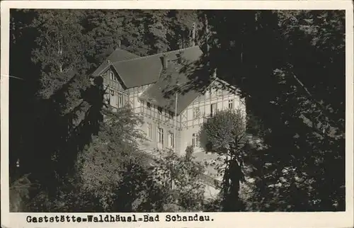 Bad Schandau Gaststaette Waldhaeusl Kat. Bad Schandau