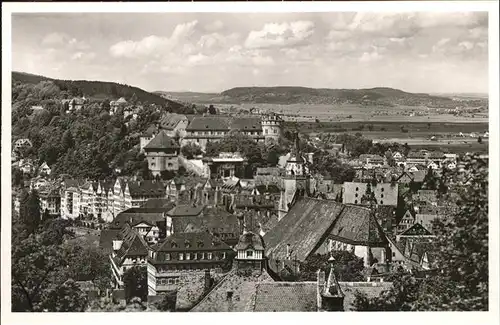 Tuebingen Totalansicht Kat. Tuebingen